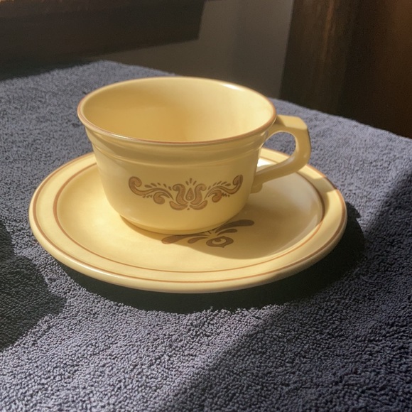 PFALTZGRAFF Vintage 2 mugs 2 small plates - Picture 6 of 12